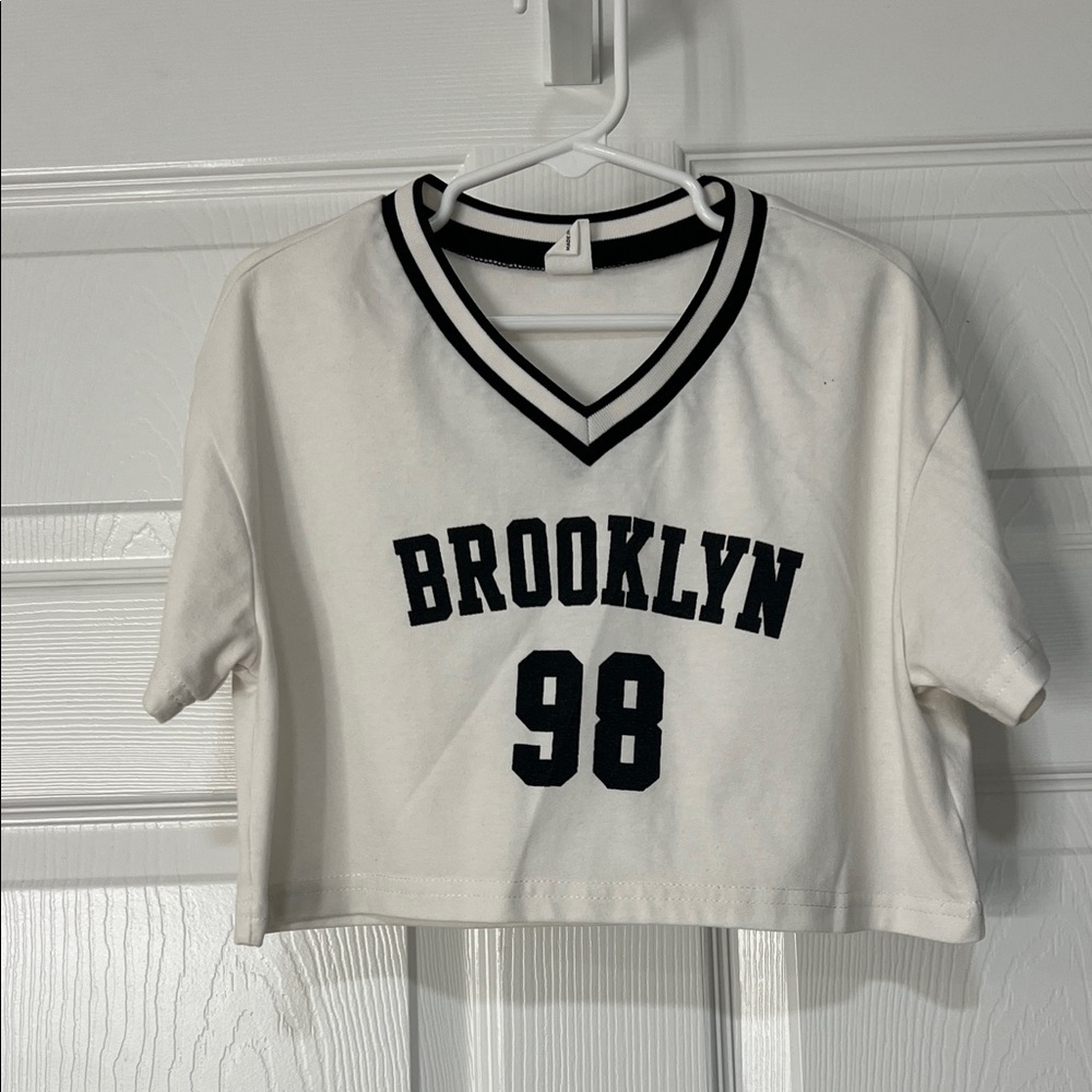 Brooklyn 98 Kids White T-Shirt